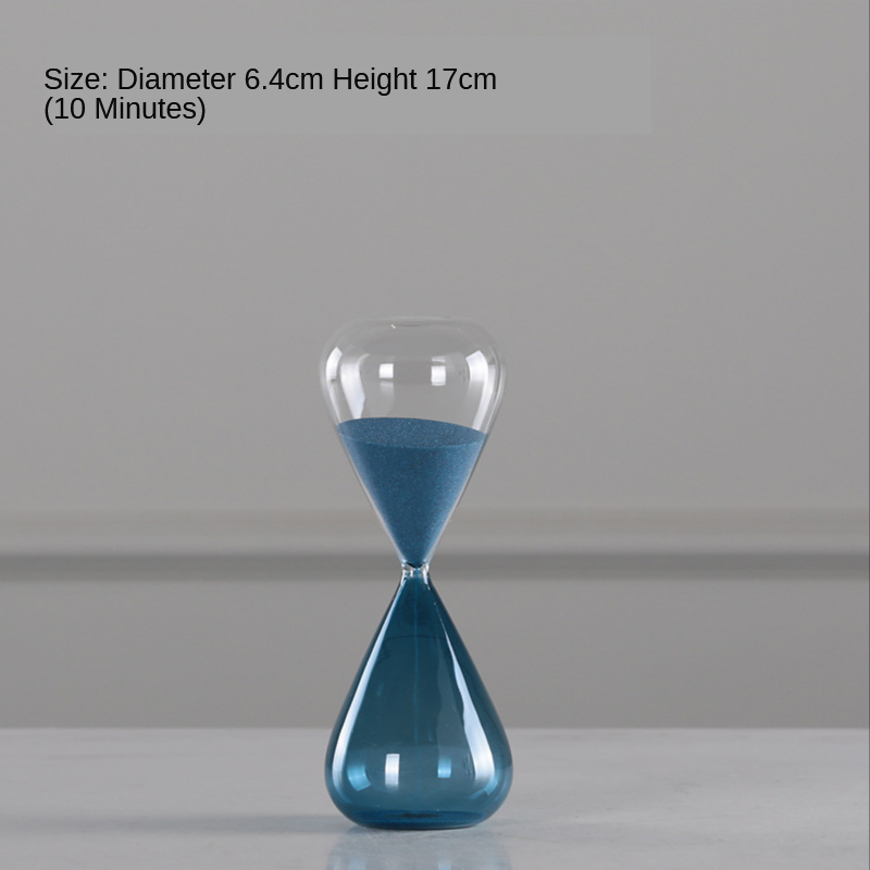 Home furnishings 60 minutes hourglass 30 minutes time recorder 10 minutes blue hourglass time countdown hour glass sand timer: 10min