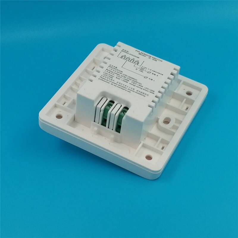 Automatic Infrared PIR Motion Sensor Switch for LED Light Recessed Wall Lamp Motion Sensor Switch 110V 220V