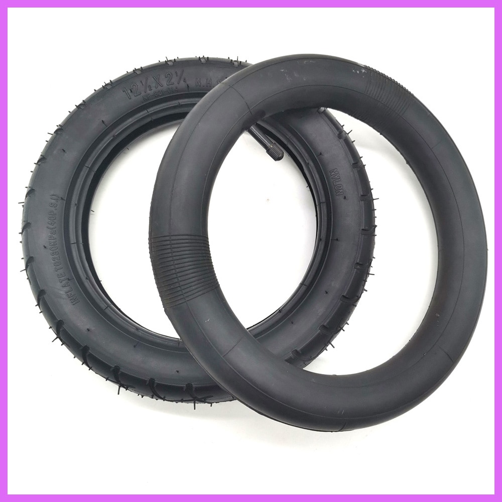 Neumáticos de tubo interno de inflado para coche de bebé, neumáticos de 12 1/2X2 1/4, 12,5x2,25, para vehículo eléctrico, neumáticos de 12 pulgadas