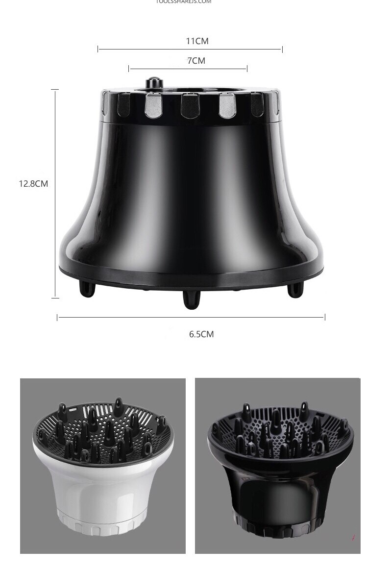 Haar Krullen Droger Diffuser Styling Accessoires Gale Wind Mond Cover Haar Stylist Föhn Diffuser Attachment