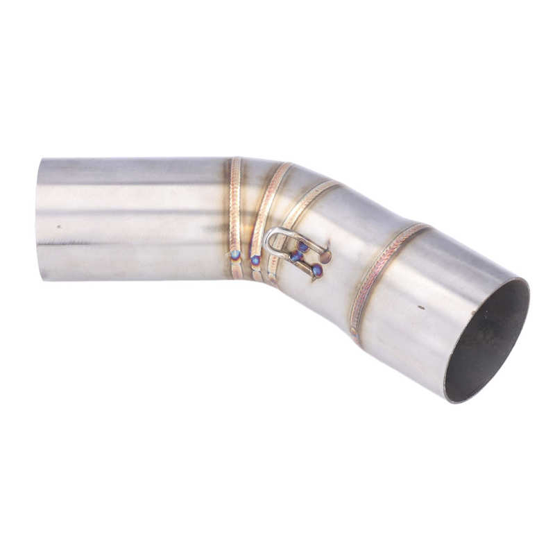 Exhaust Medium Tube Exhaust Intermediate Tube Stainless Steel for Motorcycle