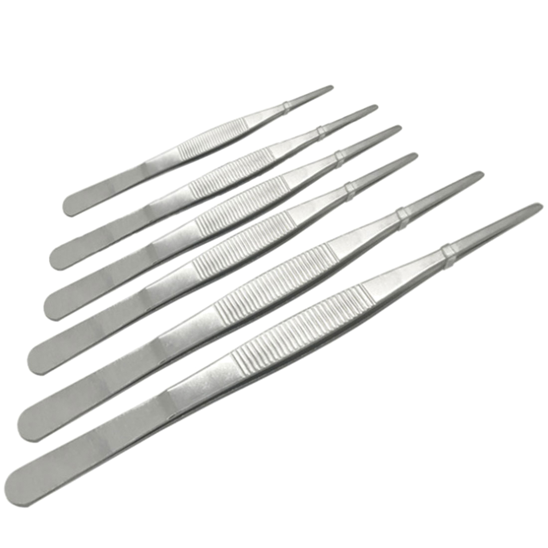 12.5cm/14cm/16cm/18cm/20cm/25cm/30cm pinças longas pinças eletrônicas de aço inoxidável ponta afiada pinça reta