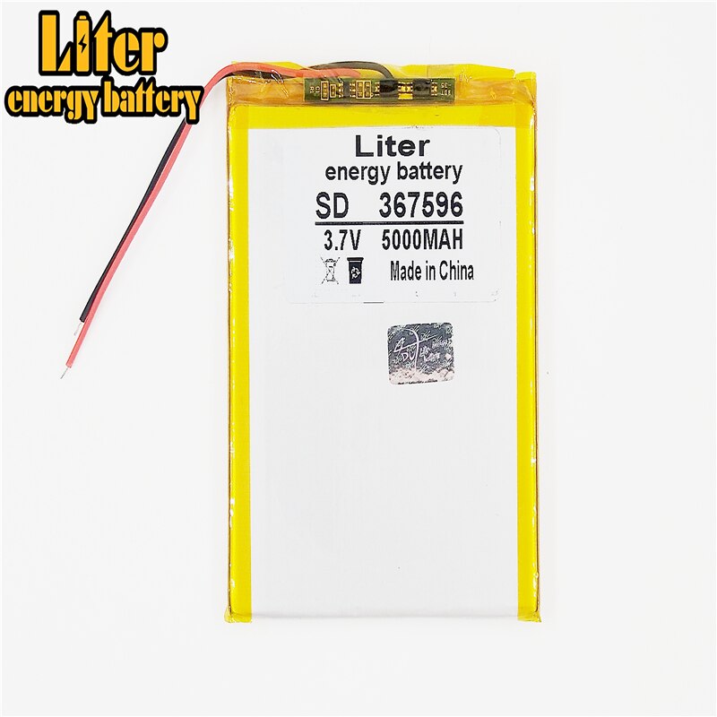 Tablet pc 3.7V,5000mAH (polymer lithium ion battery) Li-ion battery for tablet pc 7 inch 8 inch 9inch [367596]