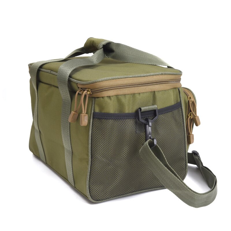 MNILOID Multifunctionele Vissen Tas Oxford Canvas Vissen Lokken Tas Visgerei Schouder Messenger Outdoor Sport Tassen Pesca
