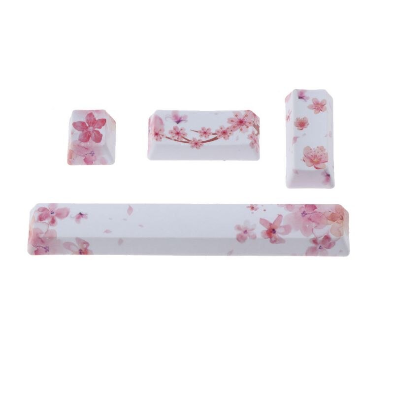 SpaceBar Keycap PBT Five Sides Dye-Subbed Spacebar 6.25U Cherry Profile Space Bar Keycap for DIY Mechanical Keyboard