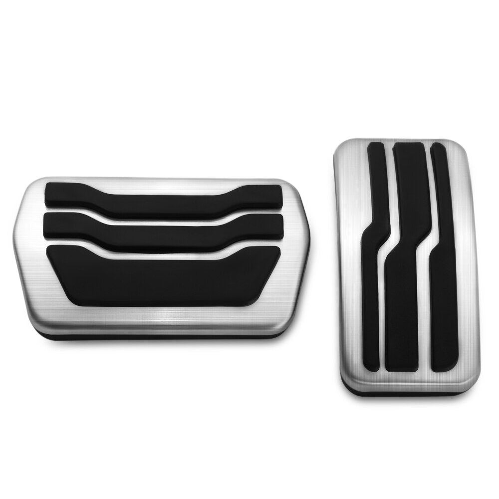 Akcesoria samochodowe ze stali nierdzewnej pedał stalowy dla bród Centrum KUGA ucieczka eskorta c-max s-max fuzja Mondeo MK4 dla Mazda3 dla Lincoln MKC: 2szt AT