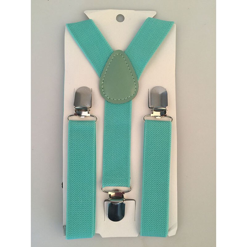 1Pc Soild Kleur Kinderen Riem Verstelbare Bretels Baby Jongens Meisjes Bretels Clip-On Y-Back Braces Elastische kids