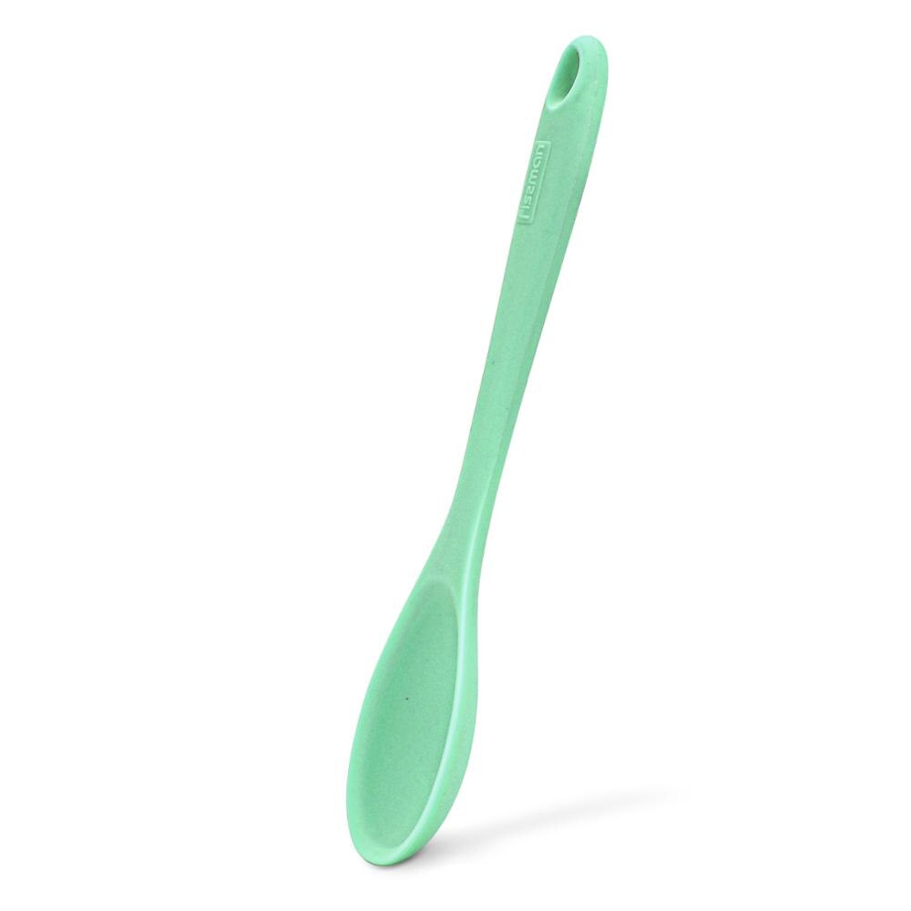 Kitchen Tools Kitchen Appliances High Temperature Resistance Mid-Length Silicone Spoon Kitchen Utensils For Cooking Baking