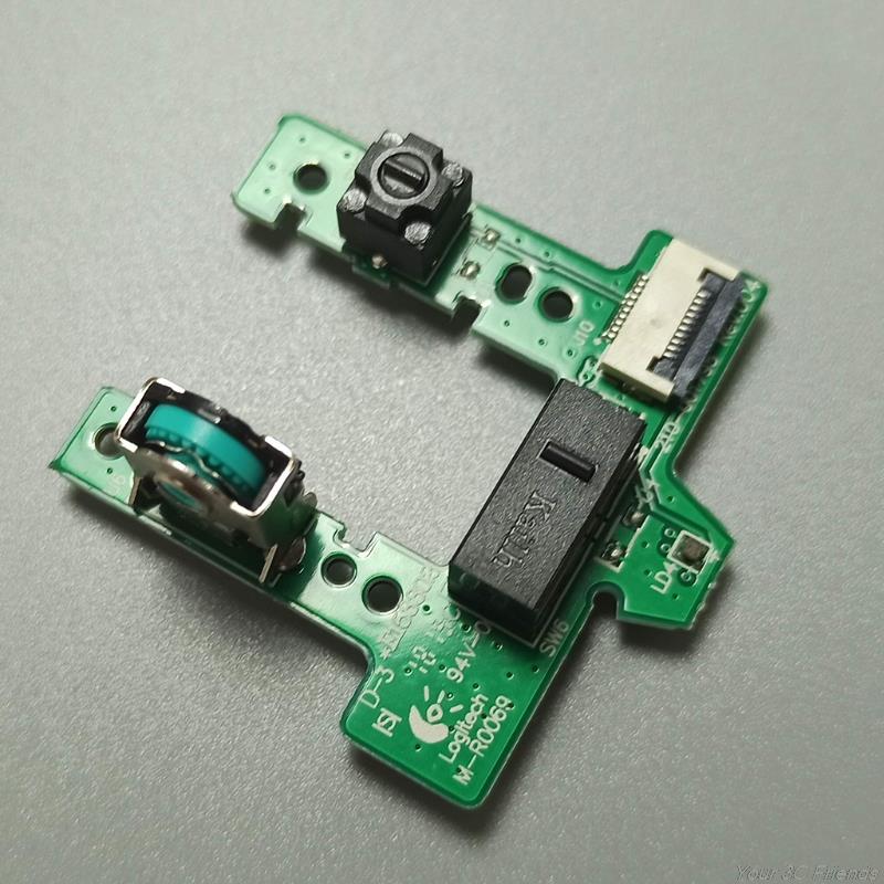 Repair Parts Mouse Encoder Wheel Scroll Click Switches Board for Logitech G603 Mouse Wheel Board D29 21