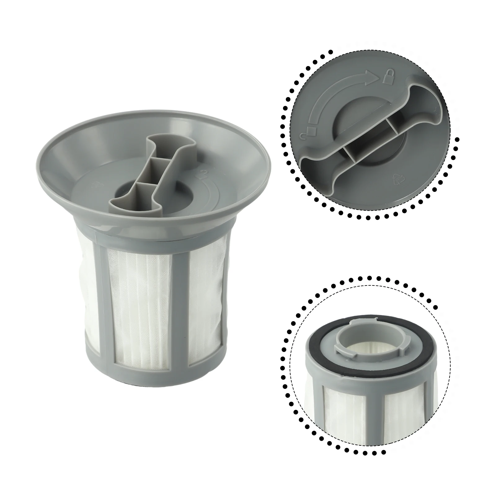 Vacuum Cleaner Filter For BVC16BLP17 Filters Replacement For VCA351 MVCC33A5 CLATRONIC BS1293 Bluesky Vacuum Cleaner Parts