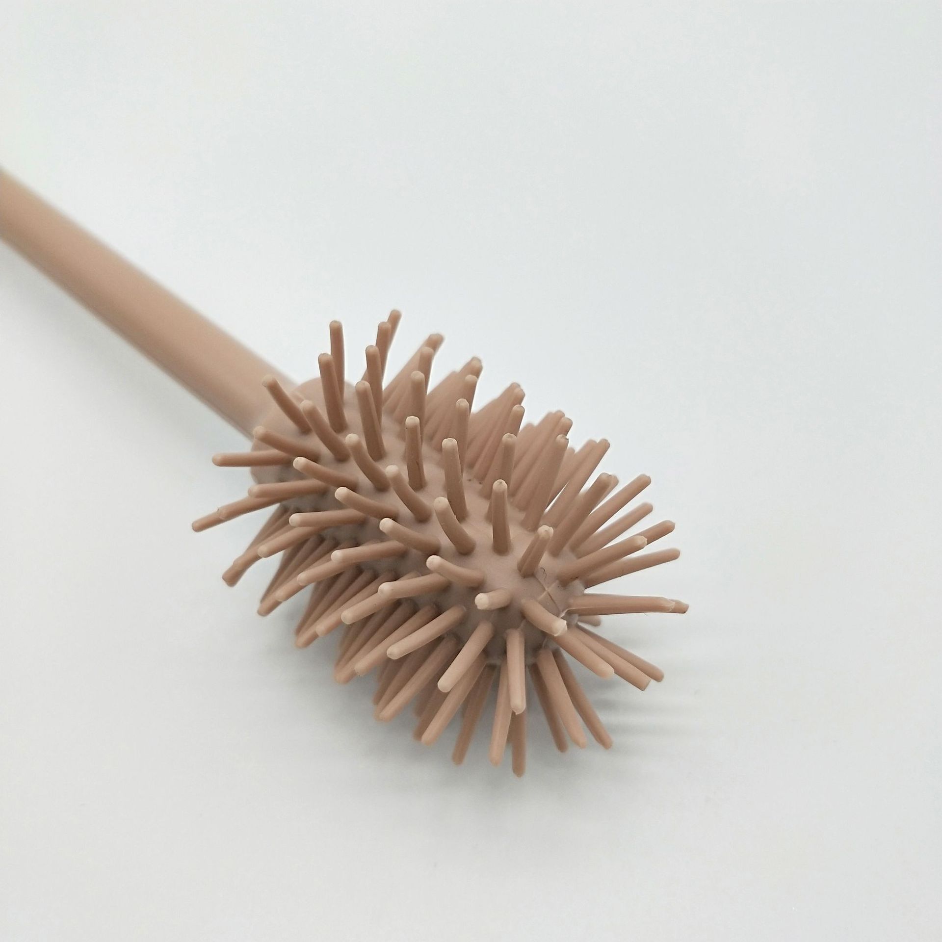 Garrafa de leite escova design exclusivo garrafas de bebê esfregando ferramenta de limpeza de silicone cozinha cleaner frasco de bebê cabeça redonda escova: D