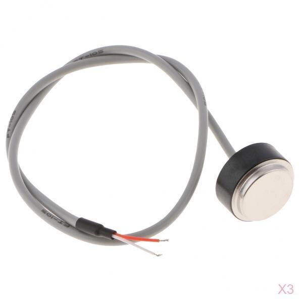 3 PCS KS-20-1MHZ Flow Sensor Hall Effect Liquid Water Piëzo Flow Sensor Sonde met Draad