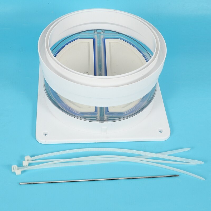 Kitchen range hoods check valve anti odor control bathroom check valve back-pressure valve non-return flap valve