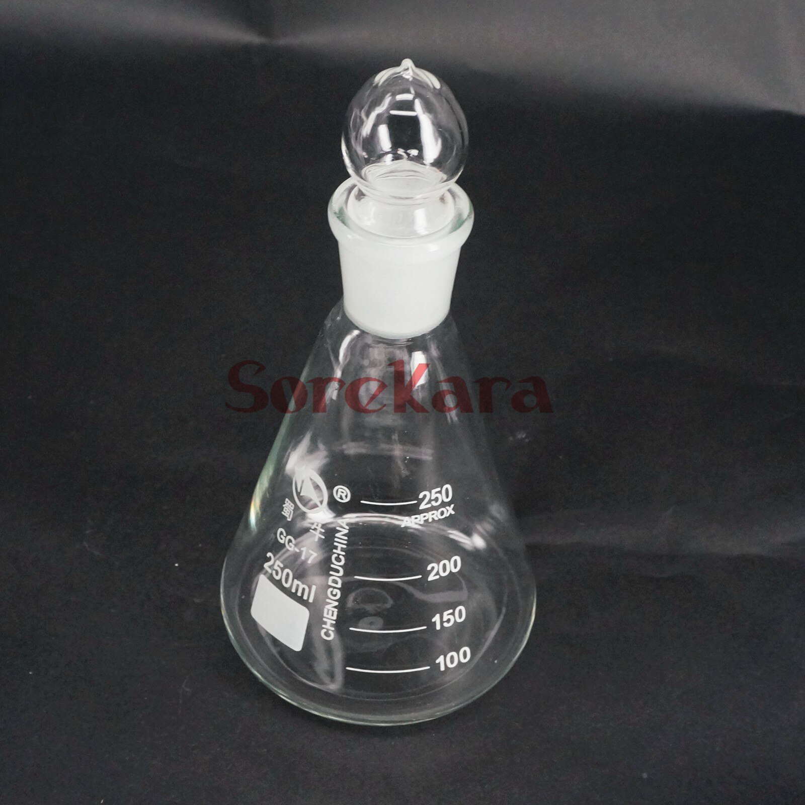 Matraz cónico de vidrio de borosilicato de 250ml, ... – Grandado