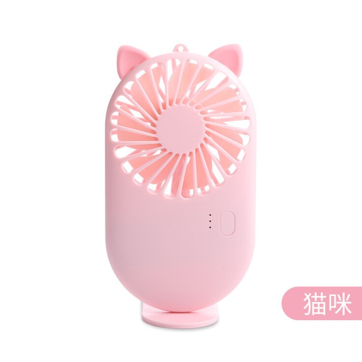 Usb Mini Fold Fans Electric Portable Hold Small Fans Originality Small Household Electrical Appliances Desktop Electric Fan: 5