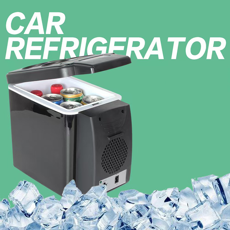 6L 12V Elektrische Auto Tragbare Eis Kasten Mini Tragbare Kühlschrank Gefrierschrank Fahrzeug Kühlung Und Heizung Auto Elektronische Geräte