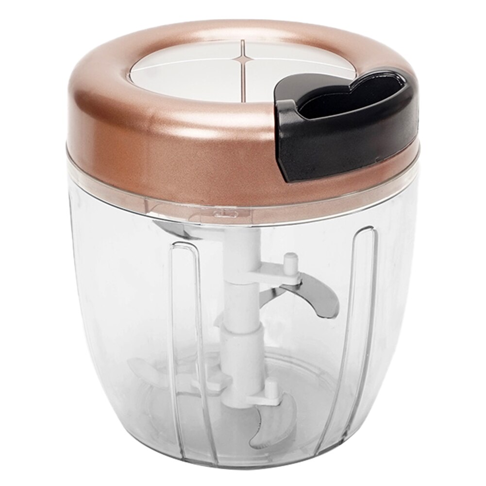 Portable Manual Meat Grinder Food Chopper Stainless Steel ABS Durable Mincer Mixer Blender Fruit Nuts Mixer Processors