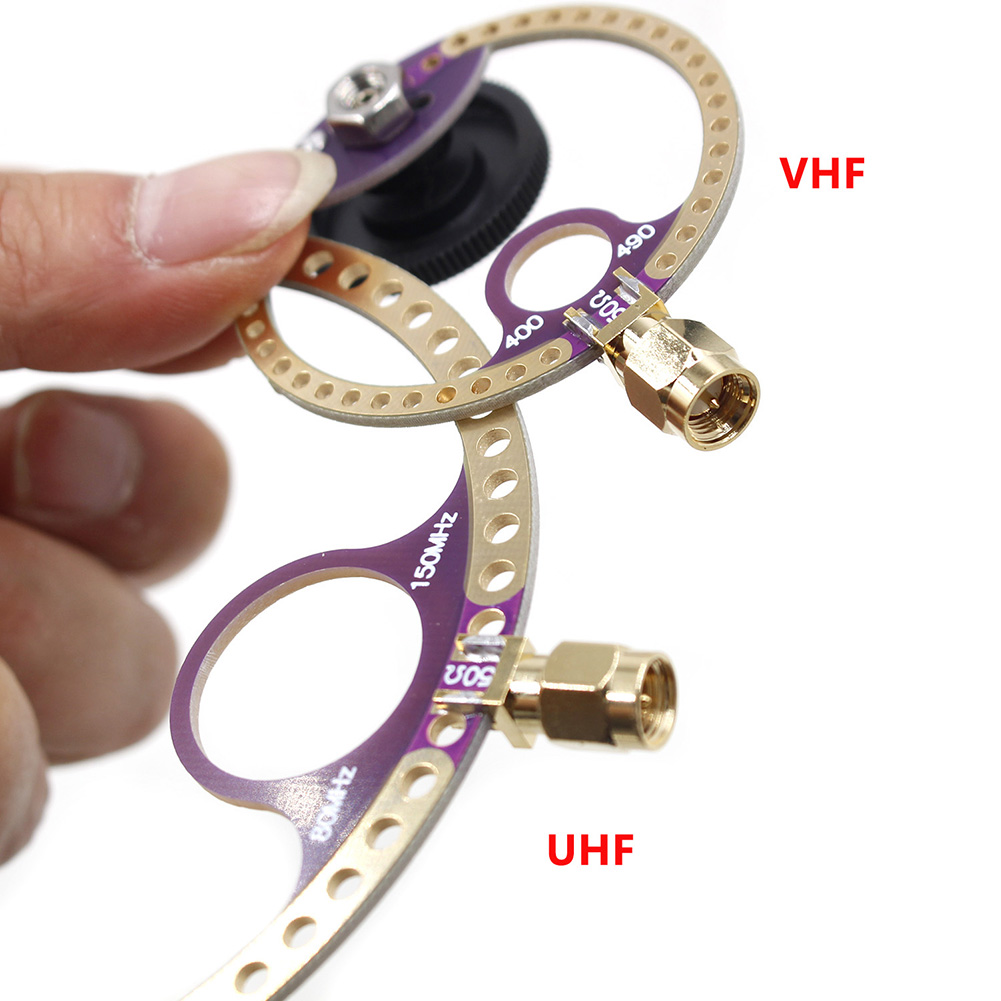 2pcs FM Antenna Donut Antenna UV UHF + VHF FM 400M-470MHz 80M-150MHz SMA Interface for HFDY Malahiteam DSP DSP2 Radio Receiver