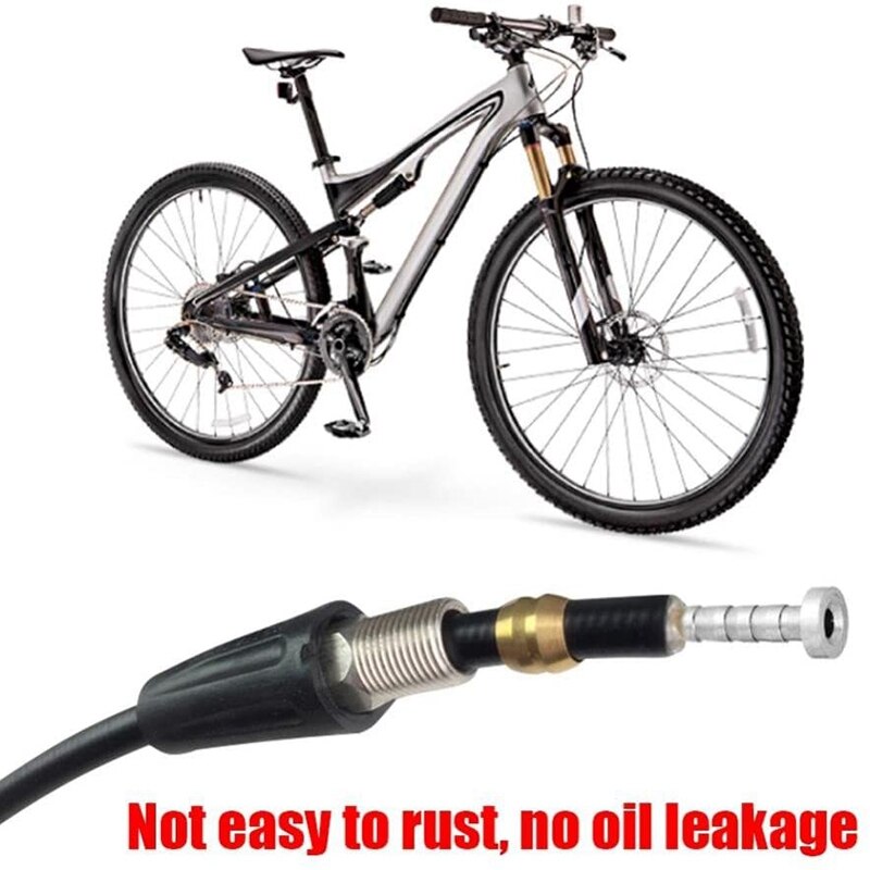 10 Set Hydraulic Disc Brake Hose MTB Mountain Bike Bicycle Olive Connector Insert for Shimano BH90 Replacement Part