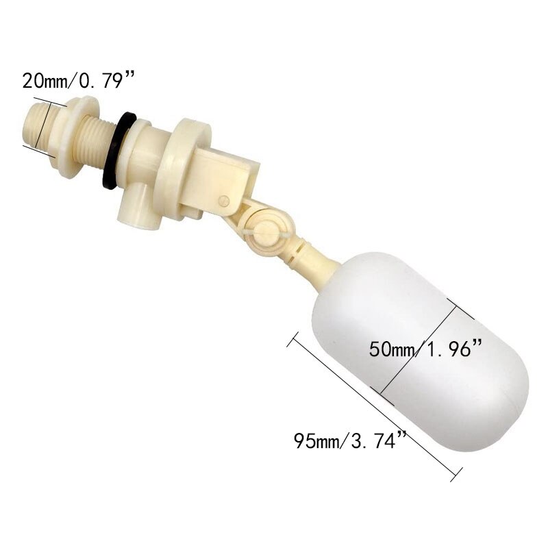 3 Pack Float Valve for Automatic Waterer Bowl Horse Cattle Goat Sheep Pig Dog Water Trough Farm Supplies