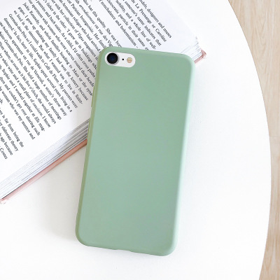 Case For iphone 7 8 SE Shockproof TPU Liquid Silicone Protective Phone Back Cover for iphone SE soft Case