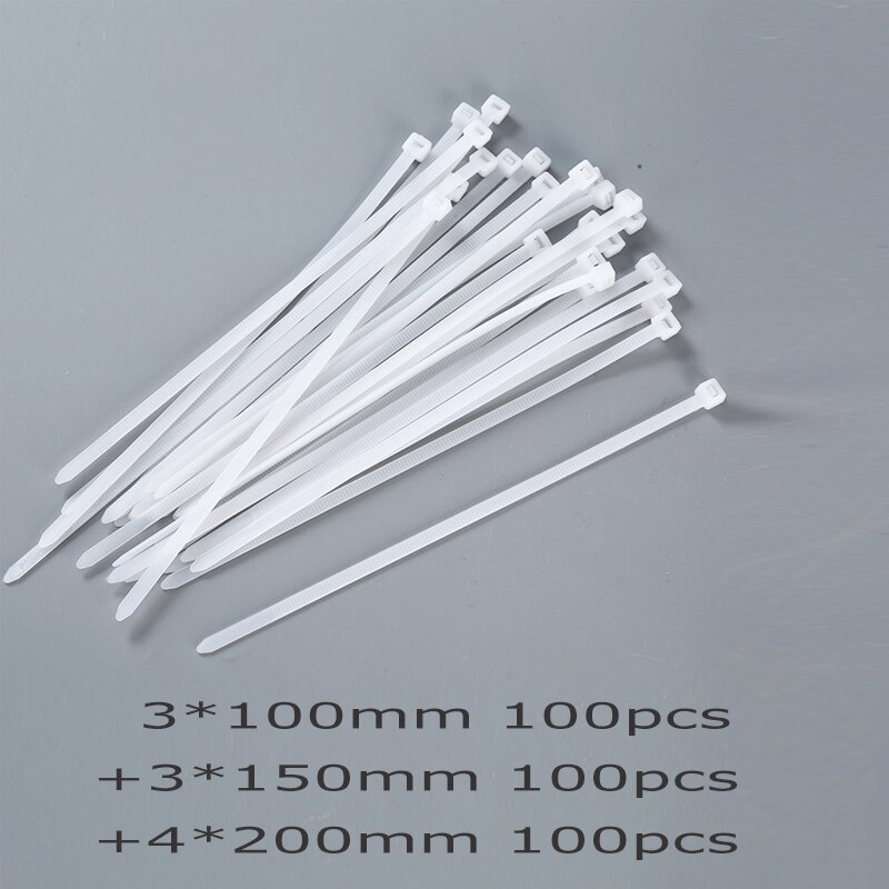 Key Tags - Voertuig Plastic Sleutelhangers ONBEDRUKT (200) met zelf looping Tails (wit Key Tags - Voertuig Plastic Sleutelhangers ONBEDRUKT (200) met zelf looping Tails (wit