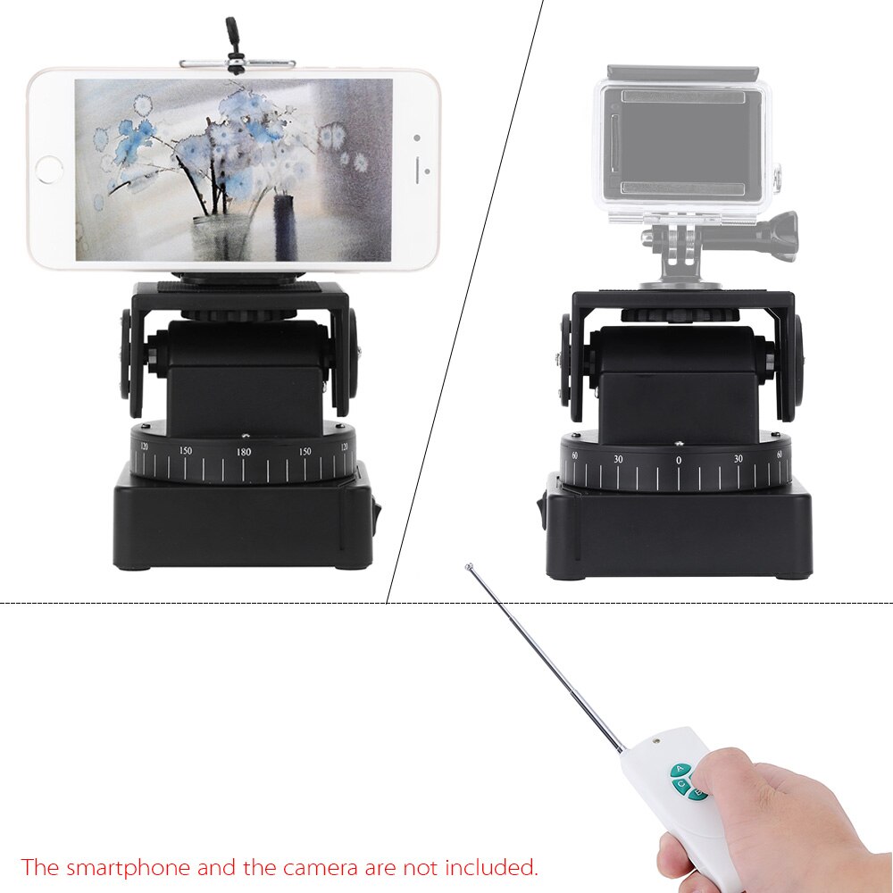 YT-260 Remote Control Motorized Pan Tilt Head for Extreme Camera Wifi Camera and Smartphone