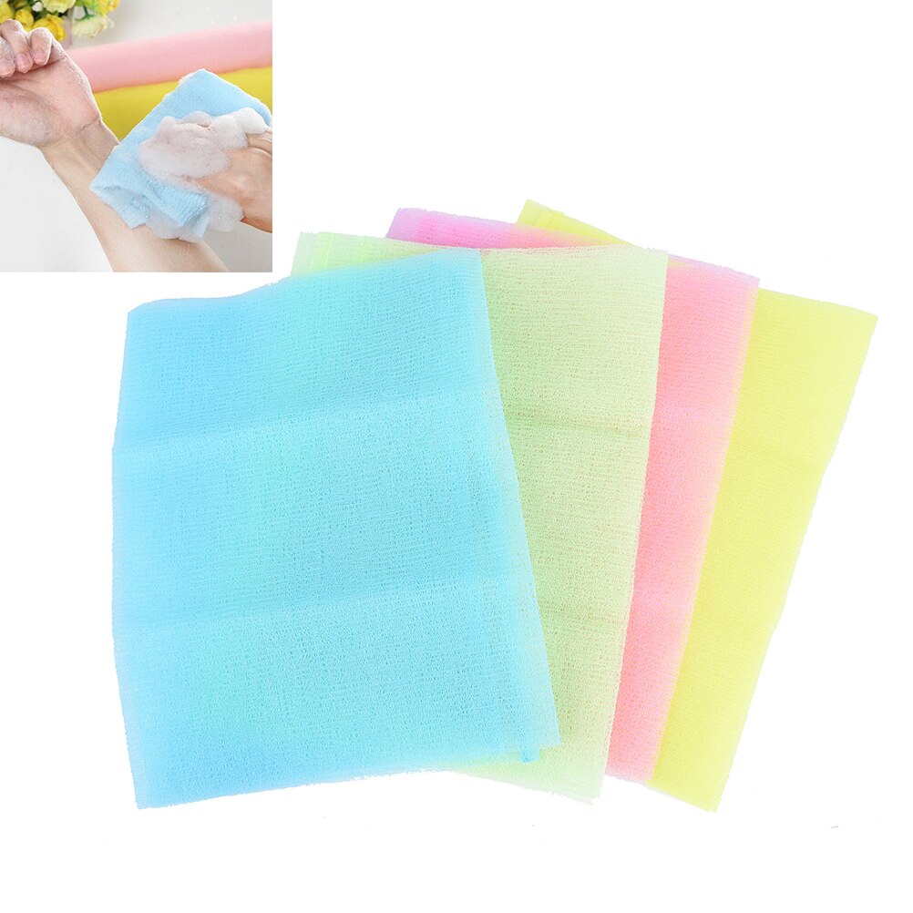 1pc Beauty skin cloth exfoliating wash cloth japanese body wash towel nylon bath towel skin polishing towel