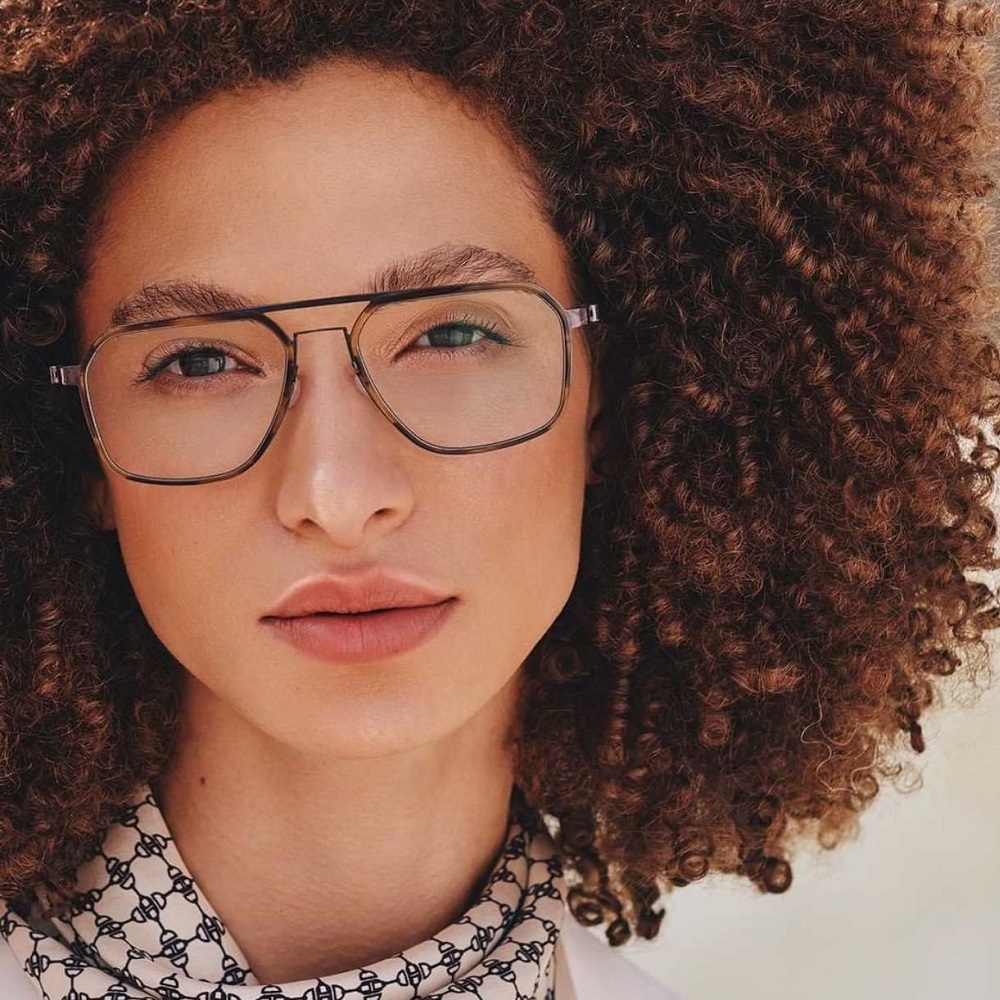 Dänemark Titan Brille Rahmen Männer Frauen Doppel Strahl Platz Schraubenlose Brillen Ultra-licht Rezept Brillen 9753