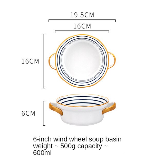 Suppe Schalen mit Griffe Keramik Portion einstellen für küche Weiß Französisch Zwiebel Suppe Töpfe Ofen Mikrowelle Spülmaschine Sicher: B19.5CM Nein Deckel