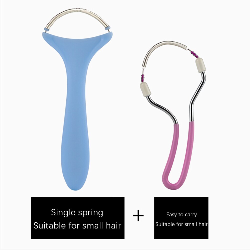 Gezicht Epilator Tweezerman Gladde Afwerking Facial Hair Remover Vrouwen-Ontharing Tool Voor Wangen, Lippen, hals Ontharing: Mix 1