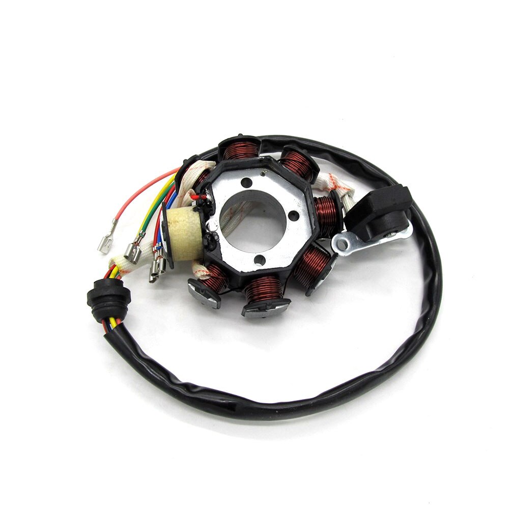 Motocicleta nueva 12V cobre 8 polos Magneto estator bobina para CG125 150 250CC Motocross ATV