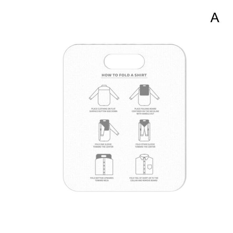 1PC Household Cloth Folding Board Child/adult Clothes Storage Folder Clothing Board Closet Folders Organizer Laundry F8Z8: A