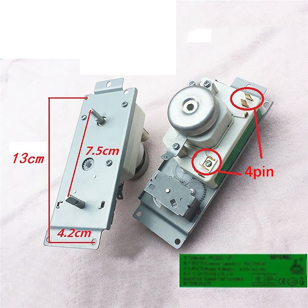 4-pin Microwave Oven Timer Switch 35-minute Timer Switch for Midea VFD35M106IIE WLD35-1/P DWD35SL Disassembled Part