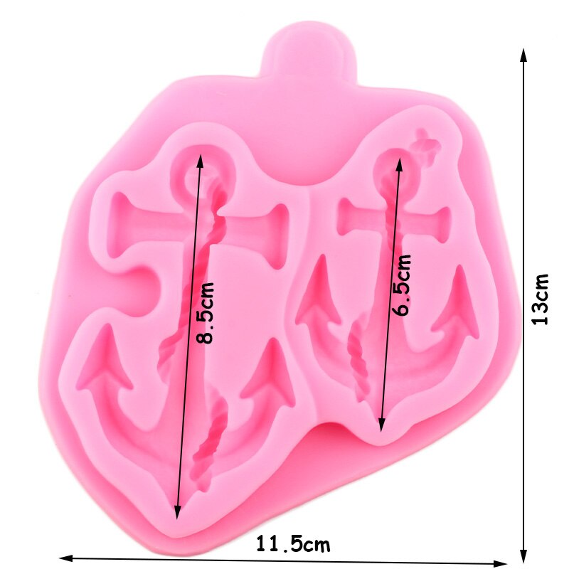 Ankers Siliconen Mallen Fondant Taart Decoreren Gereedschappen Sugarcraft Chocolade Bakvorm Snoep Polymeer Klei Mallen