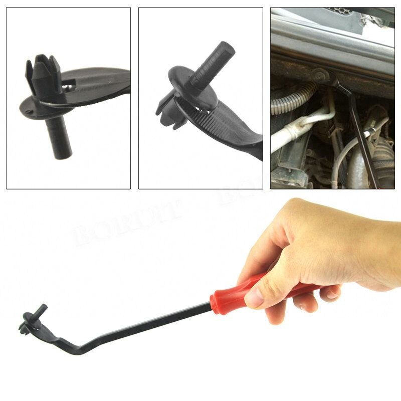 Sujetador de grapas de uñas, herramienta de mano para quitar tachuelas, destornillador, remache, para motocicleta automotriz