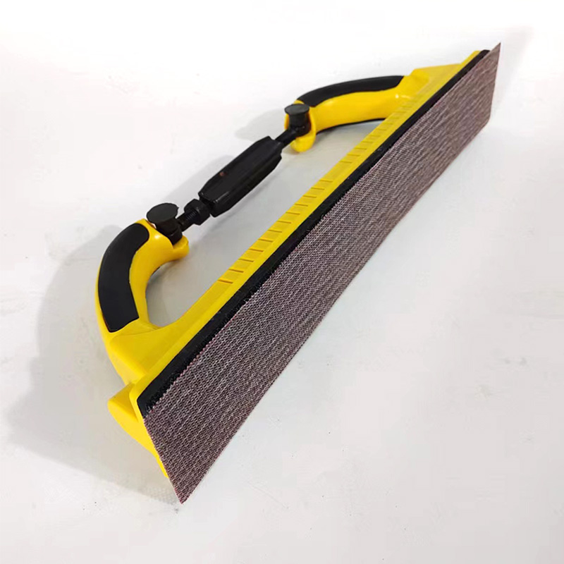 70/400mm Dry Grinding Hand Push Board Car Putty Ash Hand Planer Rectangular Vacuum Arc Sandpaper Grinding Ash Board Repair Tool