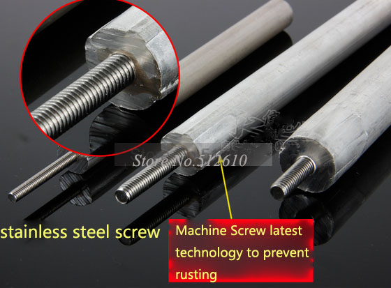 Magnesium Rod Heaters Nut Accessories Universal High-purity Magnesium Anode Rod Single Small Magnesium Rod M4