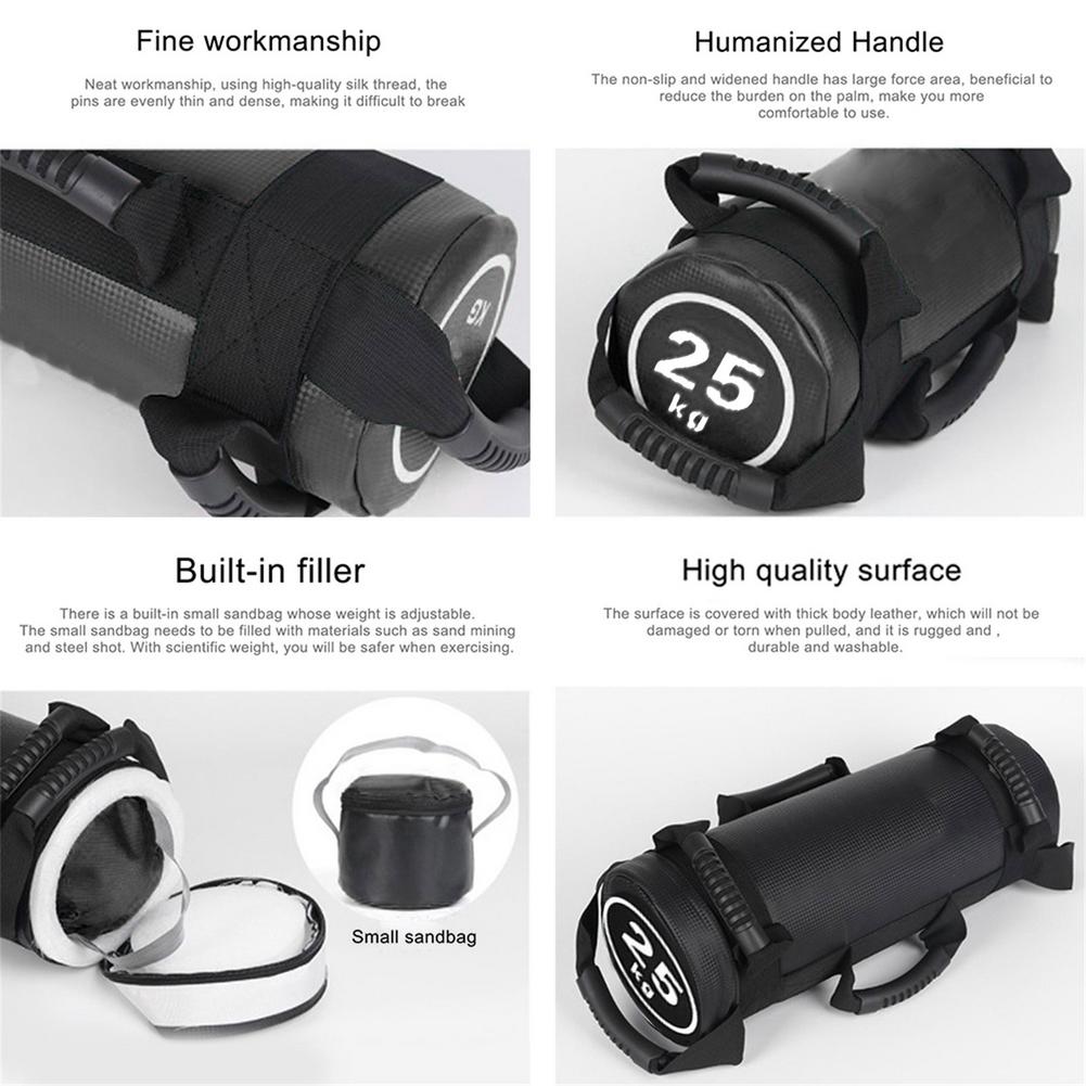 Sacchi di sabbia per allenamento Fitness sacchi di sabbia bulgara per sollevamento pesi sacchi di sabbia non riempiti sacchi di sabbia resistenti per attrezzature per il Fitness