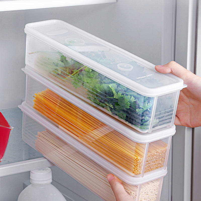 Noodle Storage Box Plastic Spaghetti Preservation ... – Grandado