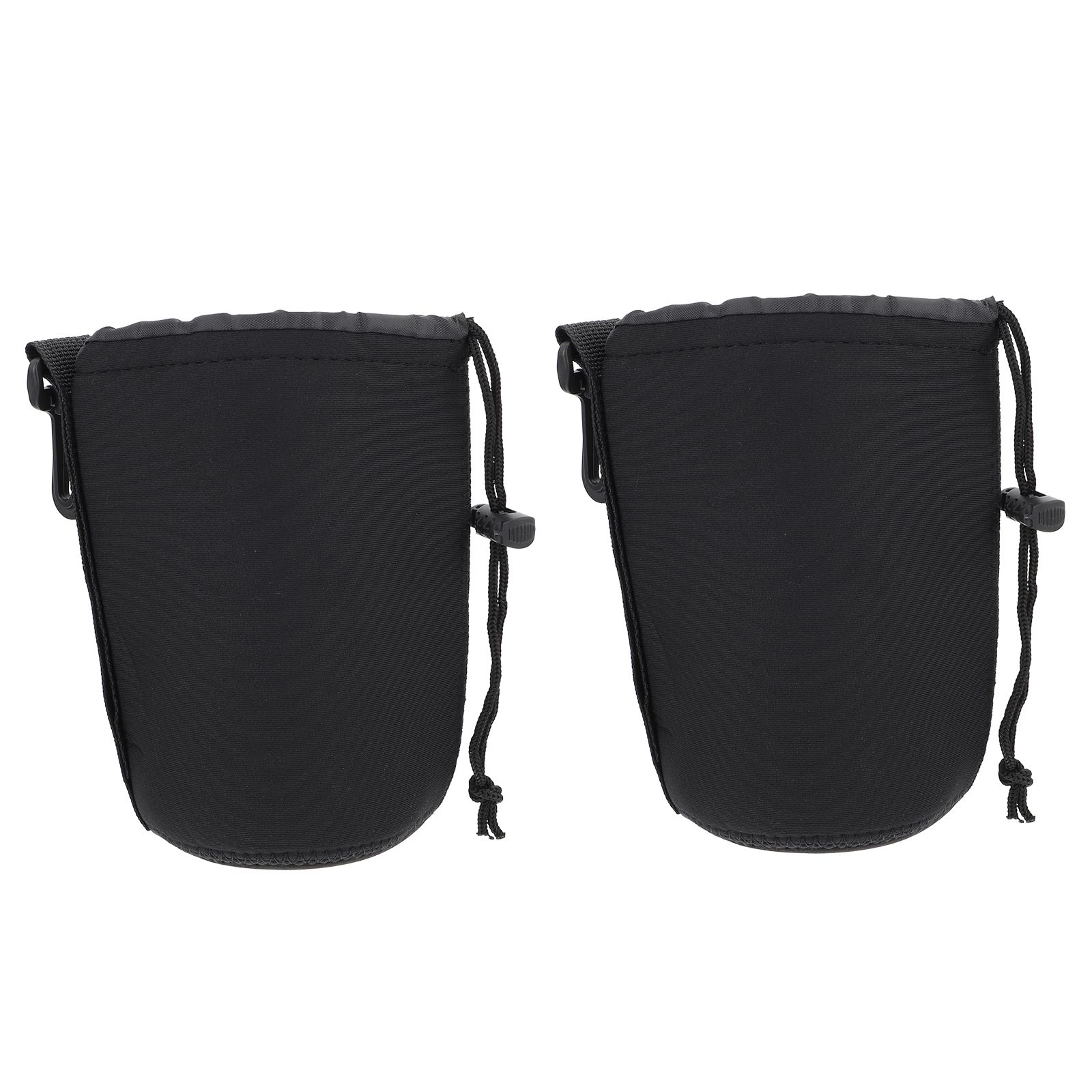 2 PCS Torba na obiektyw Przechowywanie aparatu Małe etui Etui Etui Akcesoria do obiektywów fotograficznych