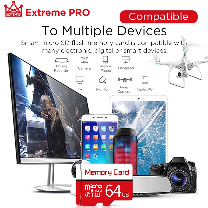 Micro Sd Card 32Gb 16Gb 8Gb Sdhc Geheugenkaart Tarjet Micro Sd 64Gb 128Gb Sdxc klasse 10 Cartao De Memoria Mini Tf Card