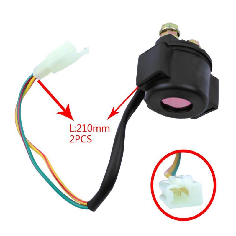 GY6 50cc 125cc 150cc 250cc ATV bobine d'allumage relais de démarrage pour Scooter ATV cyclomoteur moto accessoires de remplacement