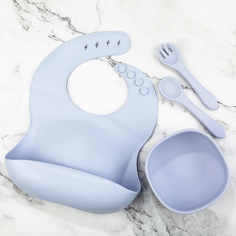 1pc baby leervoedingsboog zuigkom set babybord kinderen peuter training servies bpa-vrij siliconen kom