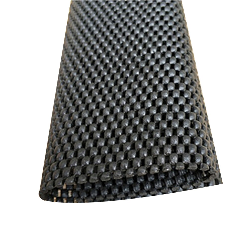 200 x 30cm pvc skum hul anti-skrid måtte skuffe hylde liner anti-skrid skab pantry køkken hult tæppe måtte skuffe måtte tæppe: Sort