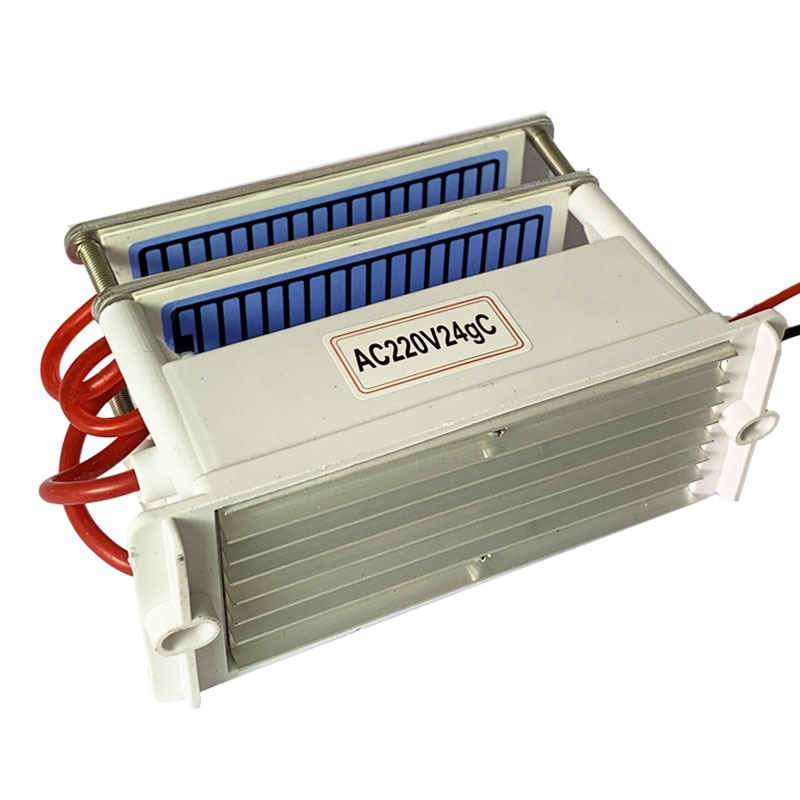 220V 24g 5g deodorizer DIY Ceramic Ozone Generator ozoner destructor Long Life Ceramic Plate ozonator air Water Cleaner Purifier
