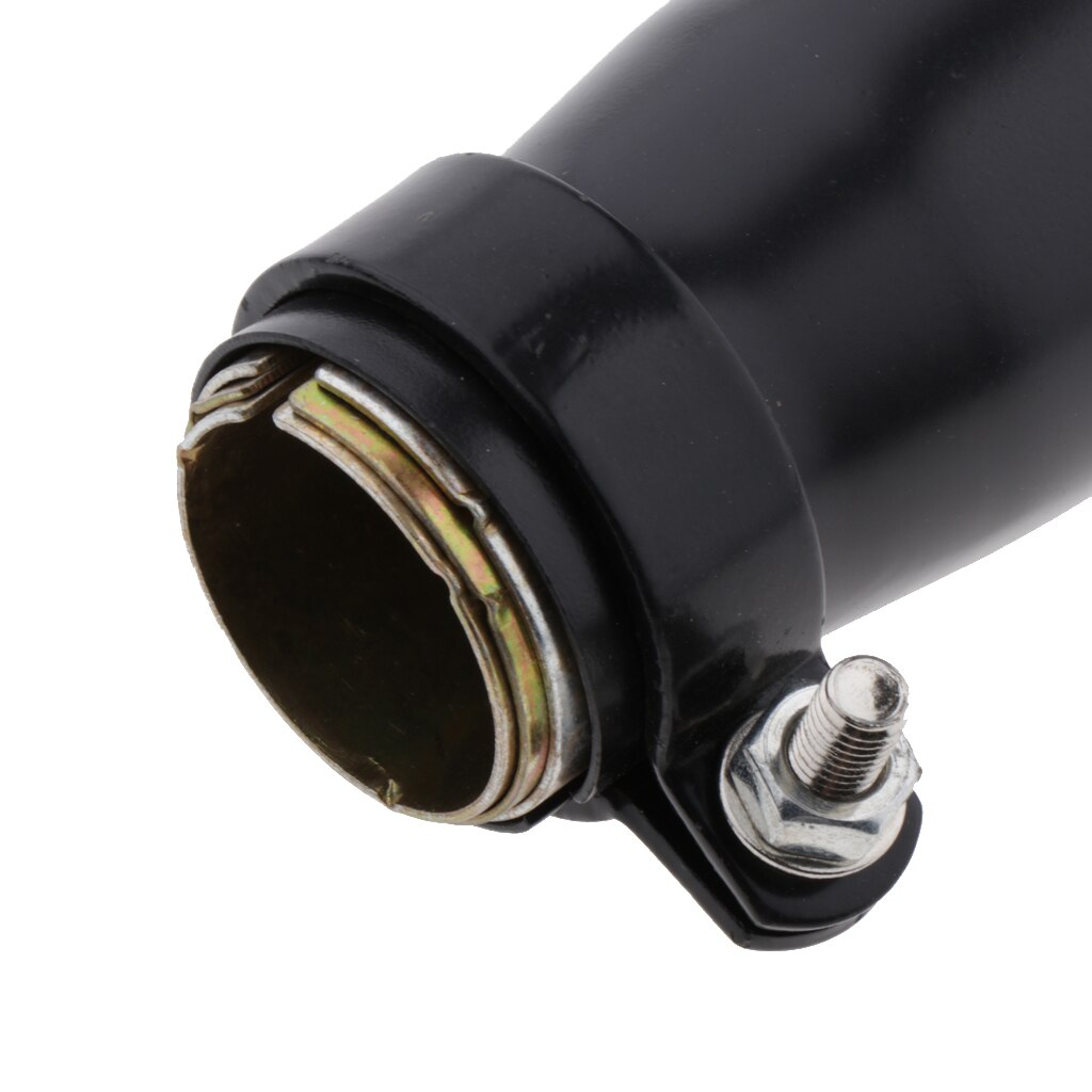 Universal Exhaust Muffler Silencer Pipe 35-43mm 1.38-1.7 inch OD Inlet for Cafe Racer Bobber Custom Motorcycle