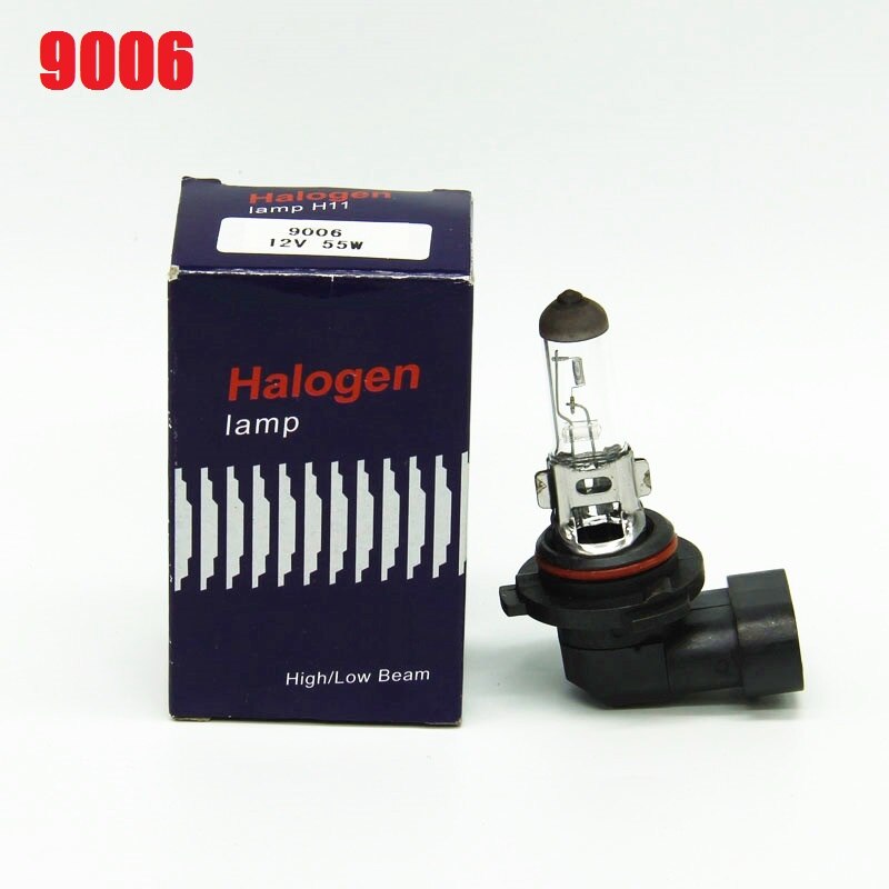 10Pcs Auto Halogeenlamp 55W H1 H3 H4 H7 H8 H9 H11 9005 HB3 9006 HB4 Auto Halogeen lamp Mistlichten 12V 4300K Koplampen Lamp