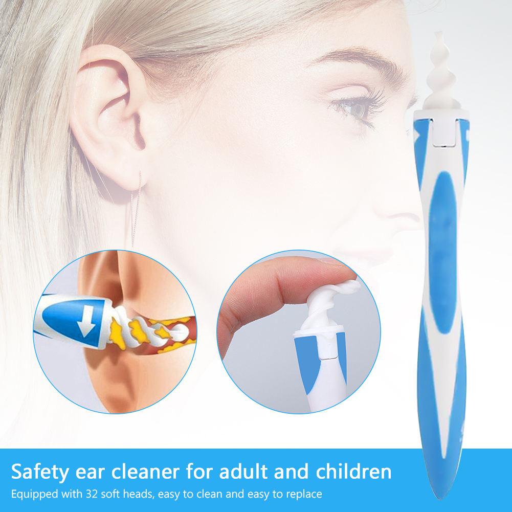Oor Wax Pick Cleaner Remover Spiraal Hoofd Oor-Reinigingsapparaat Veiligheid Earpick Set Earpick Oor Schoonmaken Oorsmeer Remover