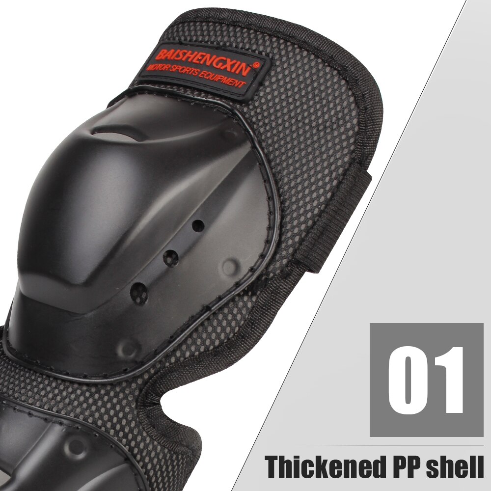 Motocross Skating Protectors Motorcycle Accessories Knee Elbow Protective Pads Riding Protective Gears 4pcs/set